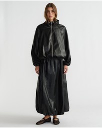 Decjuba - D-Luxe Faux Leather Skirt