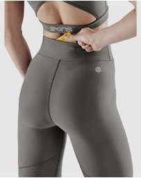 SKINS - SKINS Compression Women's Series-3 Clothing Soft Long Tight Charcoal
