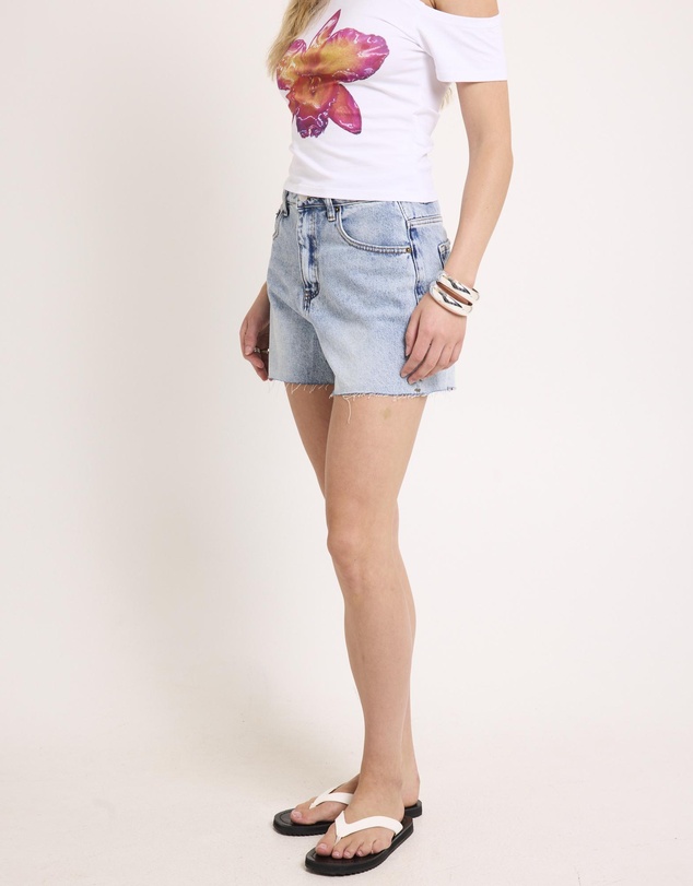 Insight - Aggie A-Line Denim Shorts