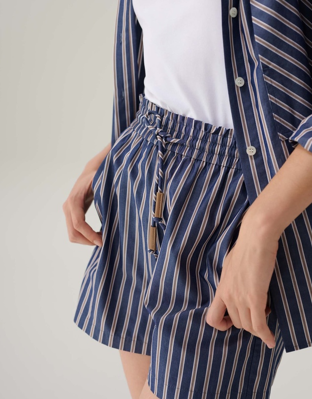 IDA+S - Anya Cotton High Waisted Shorts