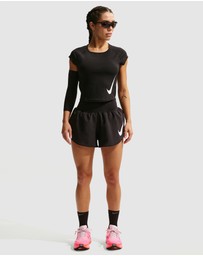 Nike - Tempo Swoosh Dri-FIT Cap-Sleeve Running Top