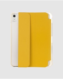 Tucano - Tucano Satin Folio Case Dark Yellow for iPad 10th Gen 10.9 2022 and iPad 11 A16 2025