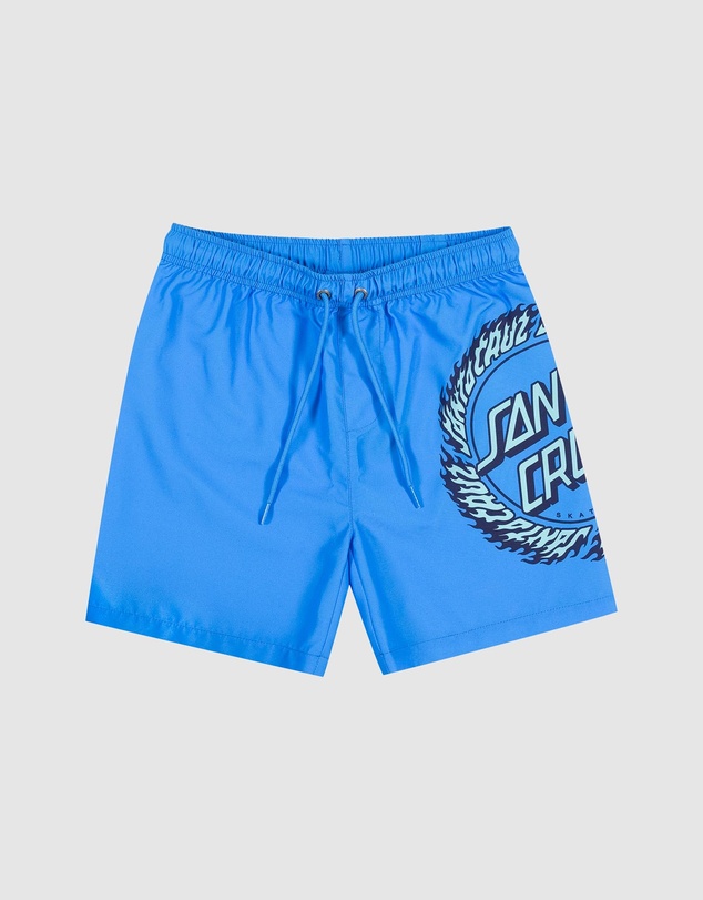 Santa Cruz - Flame Ringed Dot Boardshorts - Teens