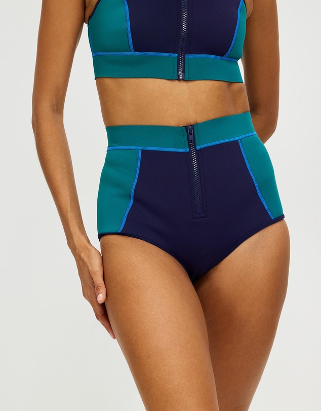 Duskii - High Waist Zip Bottoms