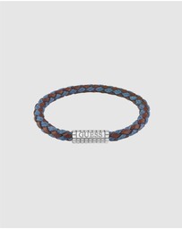 GUESS - Guess Logo Leather Bracelet