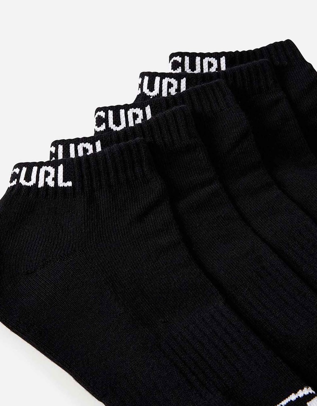 Rip Curl - Men's Brand Ankle Sock - 5 Pack