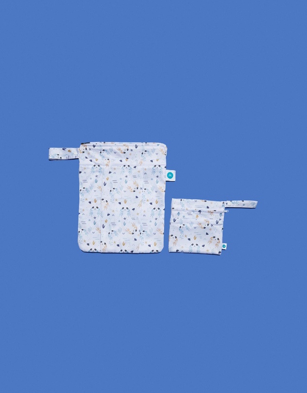 itti bitti - Large and Small Double Pocket Wetbag