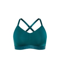 City Chic - Signature Ccx Wireless Bra - Emerald