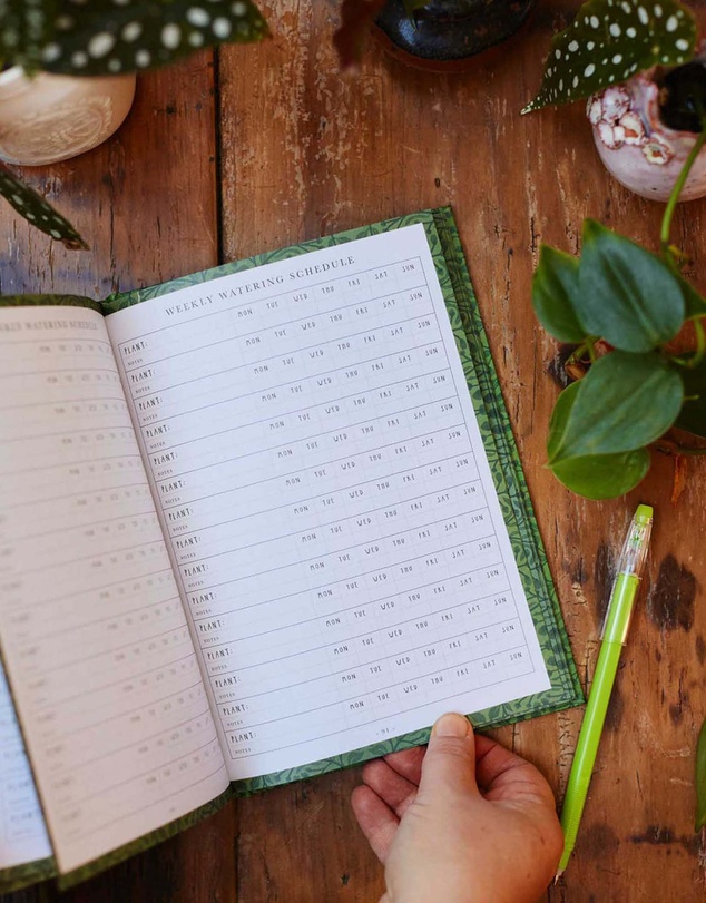 Write to Me - Plant & Garden Journal. Green
