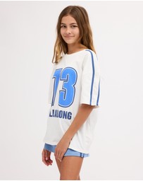 Billabong - Girls 6 to 16 Hibiscus Crush Walkshorts