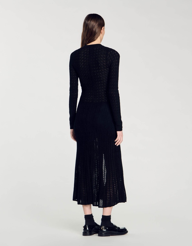 Sandro - Percy Knitted Dress