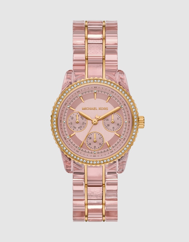 Michael Kors - Bryant Pink Multifunction Watch