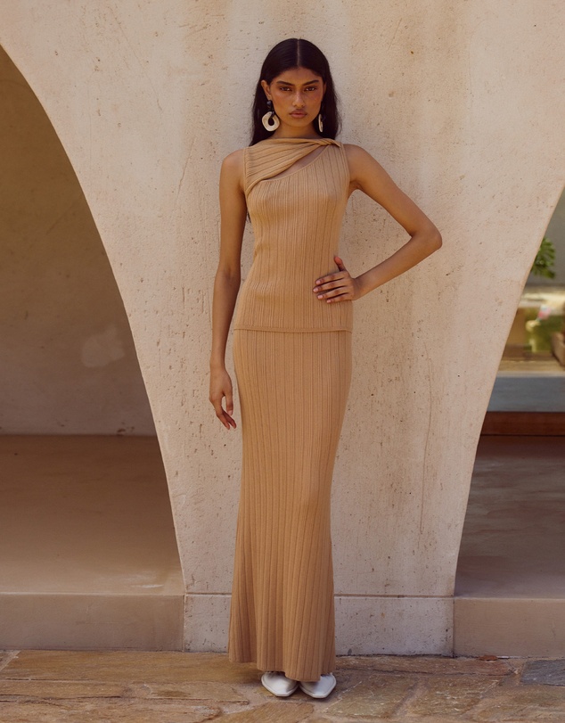 Seven Wonders - Elowen Knit Maxi Skirt