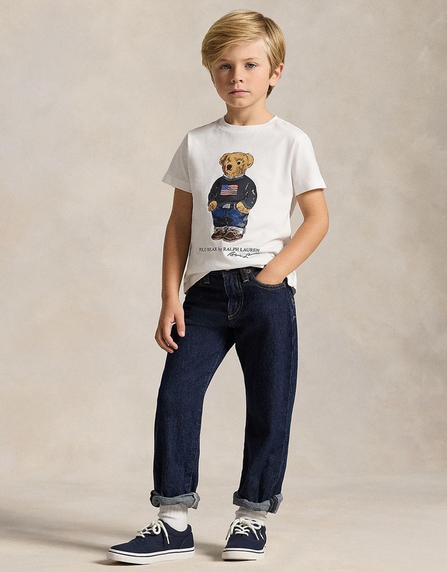 Polo Ralph Lauren - Polo Bear Cotton Jersey Tee - Teens