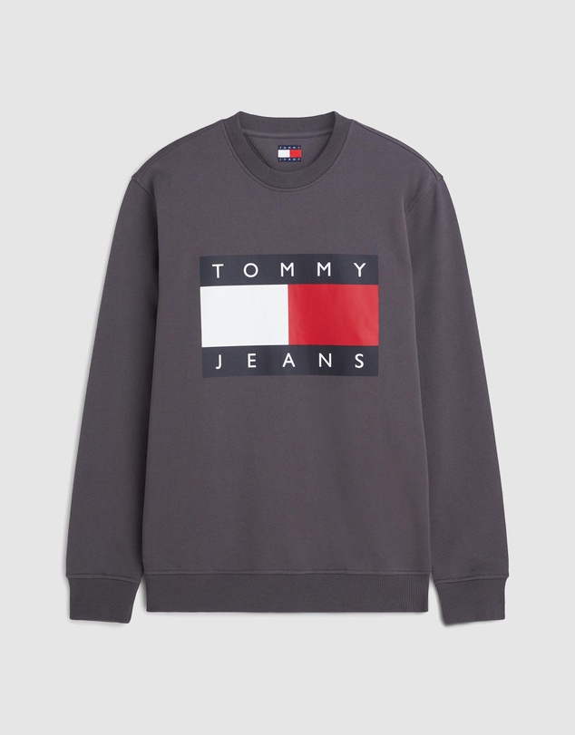Tommy Jeans - Regular Big Flag Crewneck Sweater