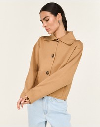 Staple the Label - Aura Knit Barn Jacket
