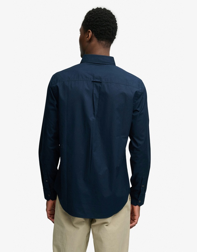 Superdry - Cut Away Poplin Long Sleeve Shirt