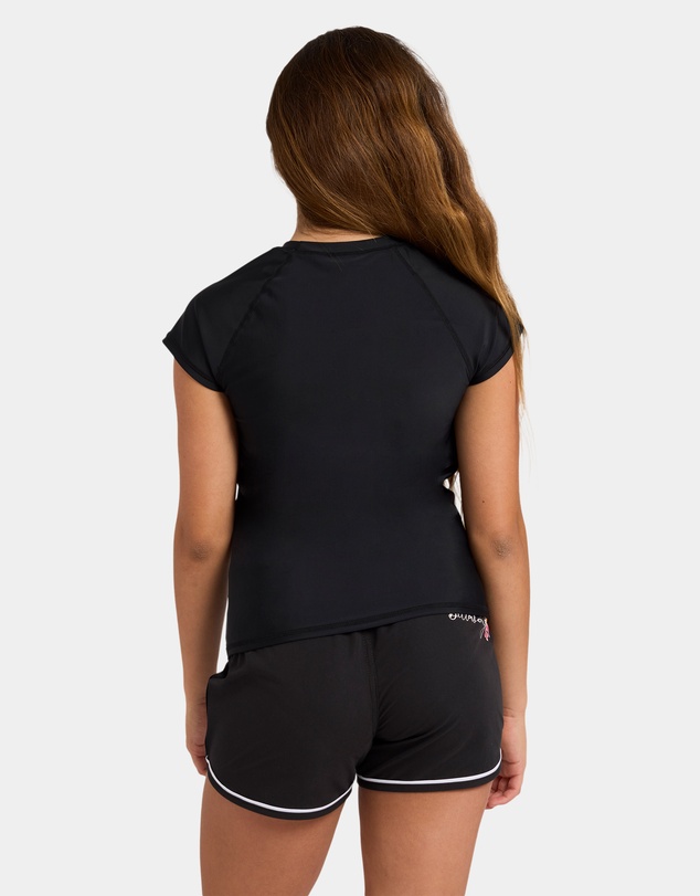 Billabong - Girls 6 to 16 Bloom Crush Short Sleeve Rashguard