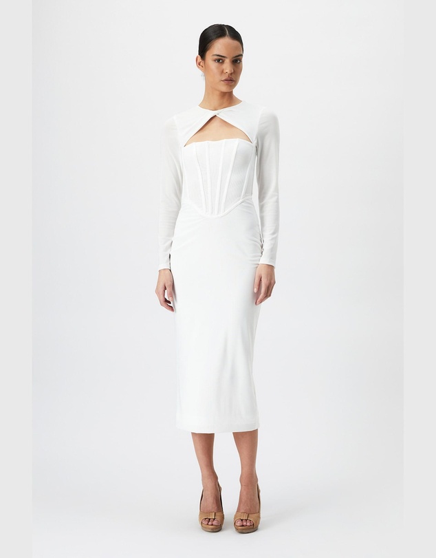 Bardot - Ramona Corset Mesh Dress
