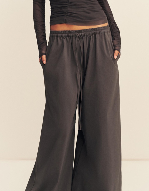 Shona Joy - Campbell Wide Leg Drawstring Pants