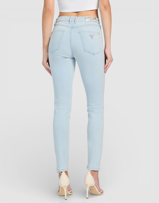 GUESS - High Rise Skinny 1981 Exposed Button Jeans
