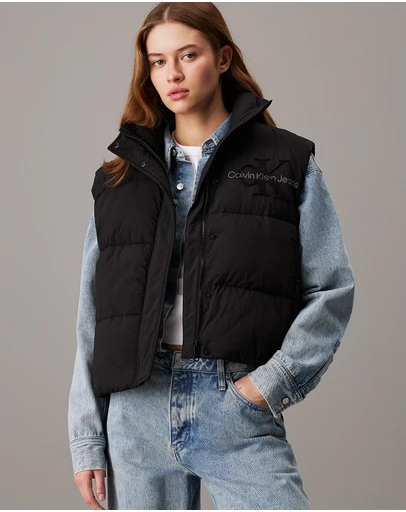 Calvin Klein Jeans - Chenille Logo Puffer Vest