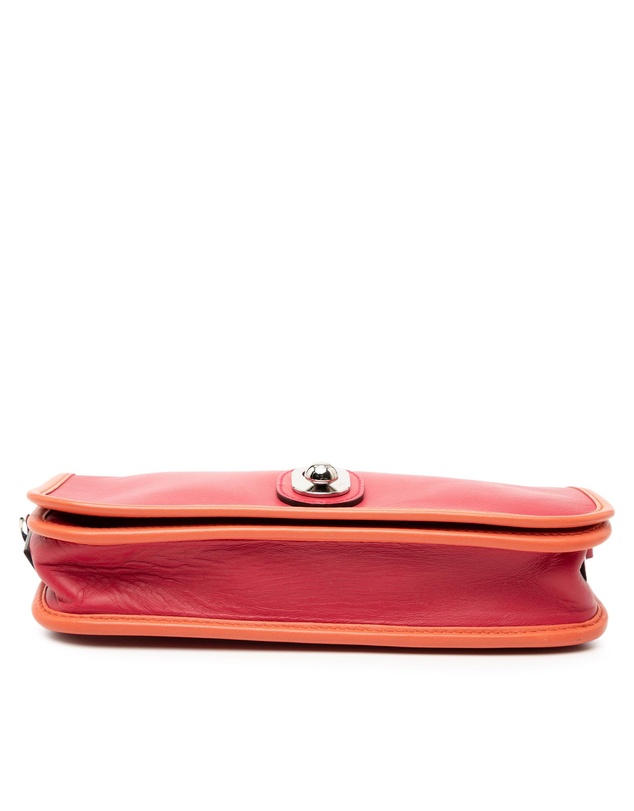 Pre-Loved by Azura Reborn - Pre-Loved Bicolor Leather Anagram Ines Flap Crossbody
