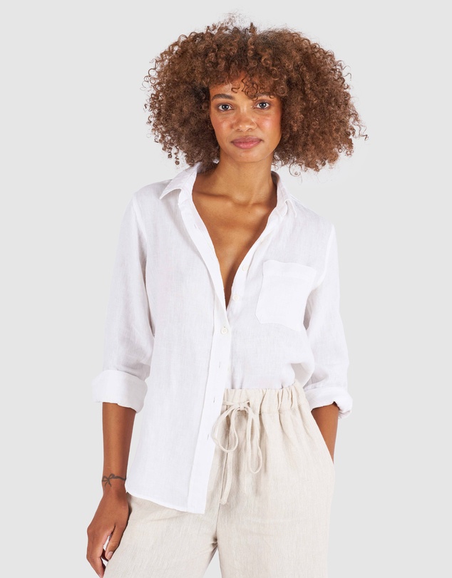 CAMIXA - IRIS Linen Shirt