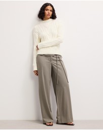 The Fated - Nickson Cable Knit Jumper