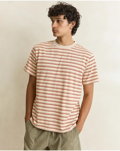Rhythm - Vintage Stripe SS T-Shirt