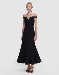 Self Portrait - Boucle Midi Dress