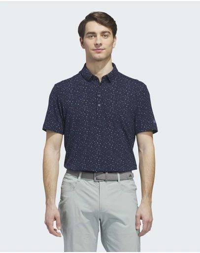 adidas Performance - ULTIMATE365+ CLIMACOOL BUTTERSPUN BREAK OUT PRINT POLO SHIRT Mens