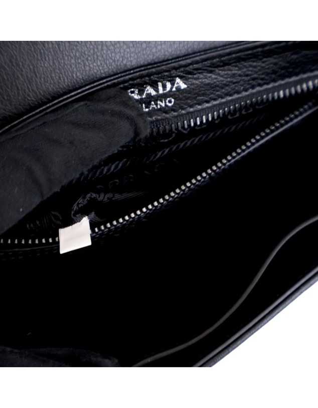 Pre-Loved by Azura Reborn - Pre-Loved Bicolor Glace Calfskin Studded Crossbody