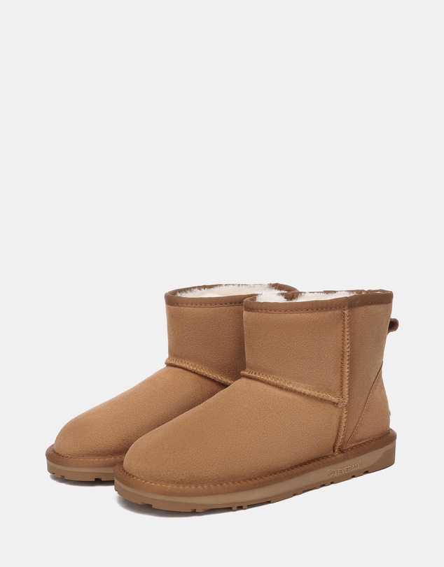 EVERAU - EverAU Ugg Mini Classic Suede Cow Suede Upper UGG Boots