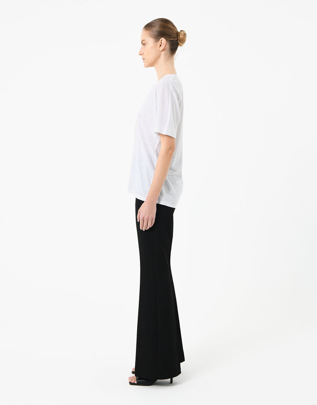 Forcast - Brussels Linen V-Neck Tee