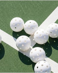 Pulse Pickleball - Set of 3 White Pickleballs