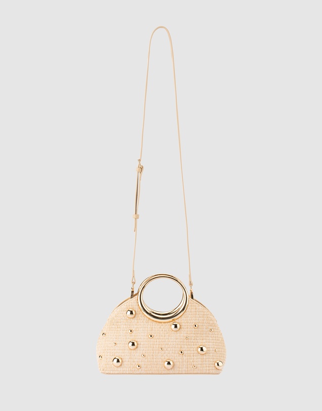 Olga Berg - Charlotte Woven Top Handle