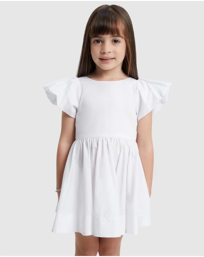Bardot Junior - Lanai Poplin Dress - Kids-Teens