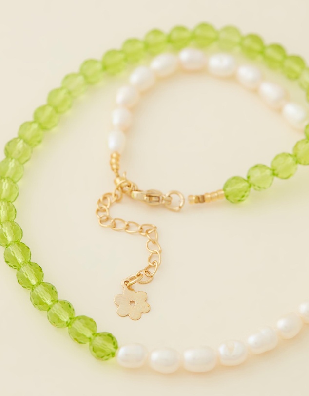 Senso - Pearl and Swarovski Choker