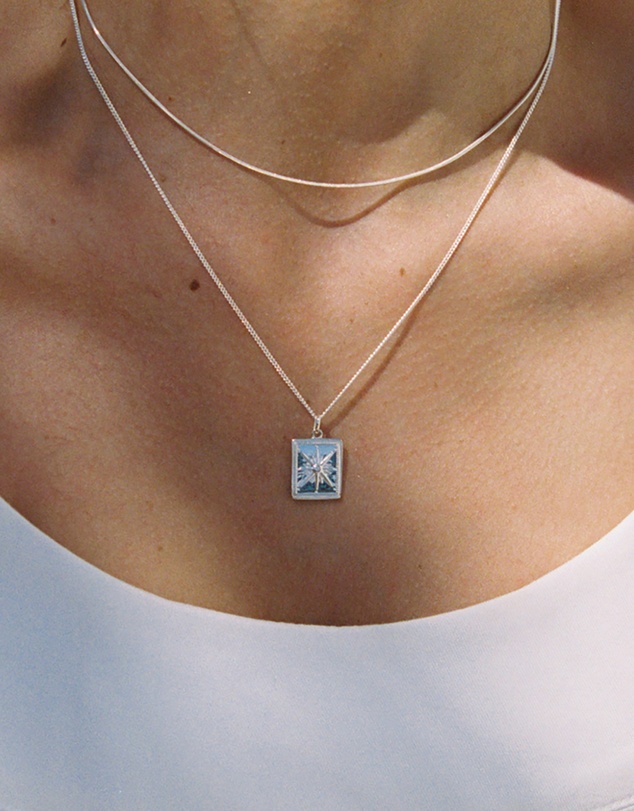 Kirstin Ash - True North Coin Necklace