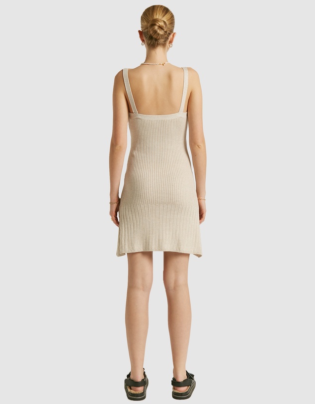 FRIEND of AUDREY - Santa Monica Lurex Mini Dress