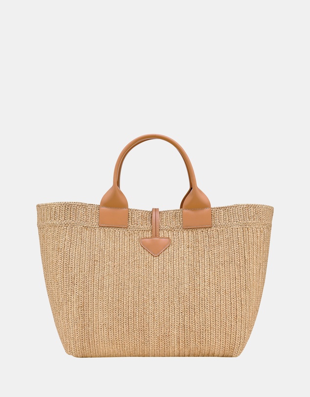 Longchamp - Le Roseau Raphia Top Handle Bag