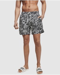 Urban Classics - Pattern Swim Shorts
