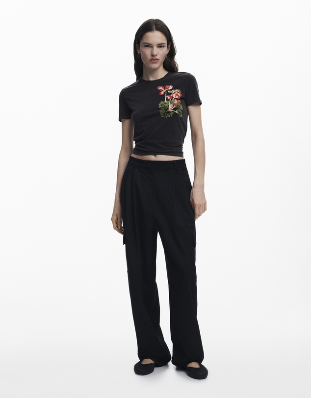 Desigual - Floral T-shirt M. Christian Lacroix