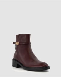 Dune London - Praising - Burgundy