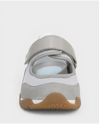 Vionic - Walk Slim Giselle Mary-Jane - Vapor Grey/Silver