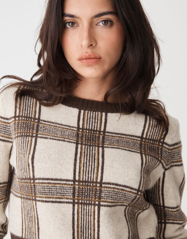 Forcast - Francesca Check Jumper