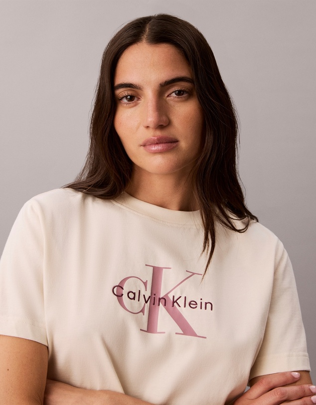 Calvin Klein Jeans - Embroidered Monogram Logo Tee