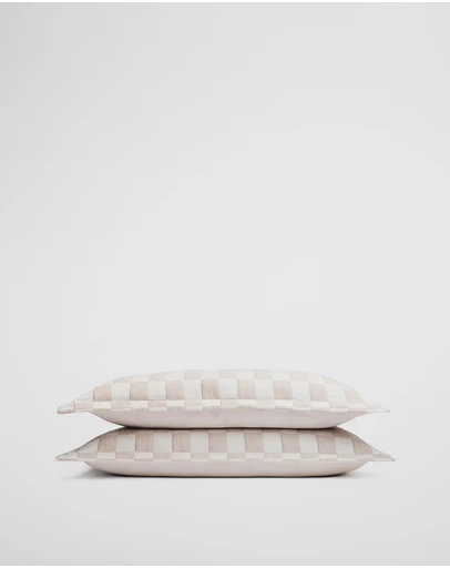 Country Road - Marlo Cotton Standard Pillowcase Pair