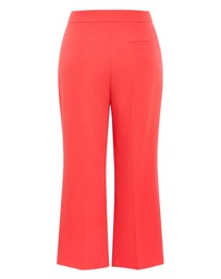 City Chic - Plus size Ella Wide Leg Pant - watermelon